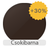 Csokibarna